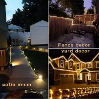 Solar LED String Lights - Outdoor Waterproof thumbnail 3