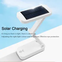 Solar Foldable Desk Lamp with USB Charging thumbnail 1