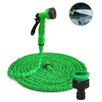 Expandable Magic Water Hose with Spray Nozzle thumbnail 8