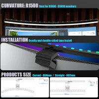 Curved Monitor LED Desk Lamp with RGB thumbnail 6