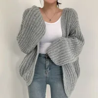 Harajuku Lantern Sleeve Cardigan thumbnail 3