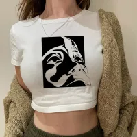 The Weeknd Crop Top Corset Tee thumbnail 4
