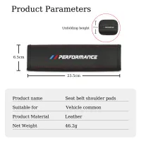 BMW Seat Belt Shoulder Protection Covers thumbnail 3