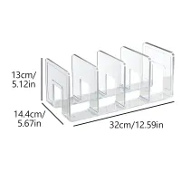 Clear 4-Section Purse Organizer & Display Stand thumbnail 6