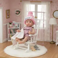 Mini Silicone Reborn Doll with Outfits thumbnail 2
