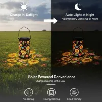 Solar Sunflower Lantern thumbnail 4