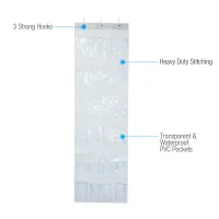 24 Grid Wall-mounted Shoes Organizer thumbnail 4
