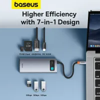 Baseus 7-in-1 USB-C Hub Gen 2 thumbnail 2