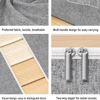 Under Bed Storage Containers with Clear Window thumbnail 3
