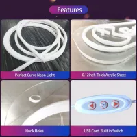 Christmas LED Neon Signs for Wall Decor thumbnail 5