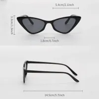 3 Pack Small Cat Eye Sunglasses Set thumbnail 6