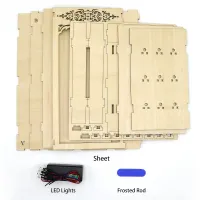 DIY Wooden Book Nook Kit thumbnail 2