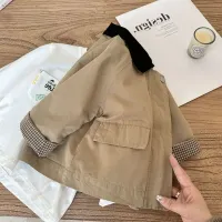 Kids Korean Baggy Windbreaker Jacket thumbnail 5