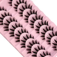 Anime Spiky Mink Cosplay Lashes thumbnail 2
