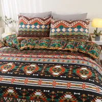 Boho Bohemian 3PC Quilt Cover Set thumbnail 3