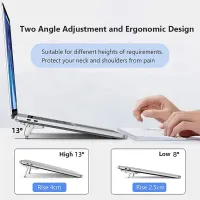Foldable Invisible Laptop Riser Stand (2-Pack) thumbnail 3