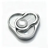 Triangle Magnetic Fidget Slider Haptic Clicker thumbnail 2