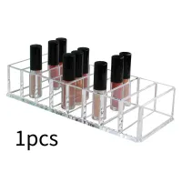 Clear Acrylic 8-Compartment Vanity Organizer thumbnail 3