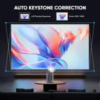 Portable WiFi Bluetooth Projector 1080P HD thumbnail 4
