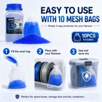 3D Printer Filament Silica Gel Desiccant 1000g thumbnail 4