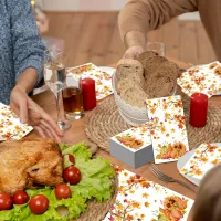 Thanksgiving Maple Leaf Pumpkin Napkins thumbnail 4