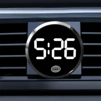 LED Car Clock Touch-Control Dashboard Watch thumbnail 2