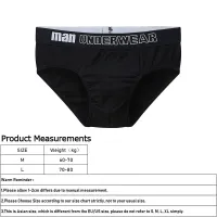 Men's Cotton Briefs Comfortable Underwear thumbnail 6
