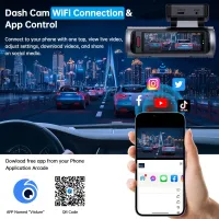 4K Dual Lens Dash Cam with GPS thumbnail 5