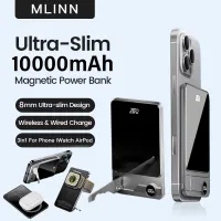Ultra Slim 10000mAh Magnetic Power Bank thumbnail 1