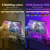 USB RGB Monitor Light Bar with Stepless Dimming thumbnail 2