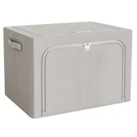 Zippered Foldable Clothes Storage Box thumbnail 5