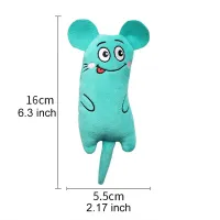 Catnip Mouse Plush Chew Toy thumbnail 2