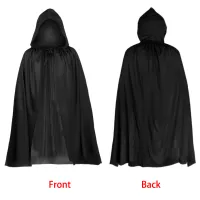 Reversible Vampire Hooded Cloak Cape thumbnail 6
