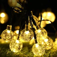 Solar Crystal Globe String Lights thumbnail 2