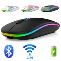 Wireless Bluetooth RGB Mouse 3600DPI thumbnail 1
