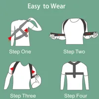 Adjustable Posture Corrector Belt thumbnail 4