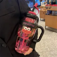 1200ML Cute Sports Straw Water Bottle thumbnail 3