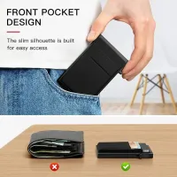 Slim RFID Blocking Metal Card Holder thumbnail 5