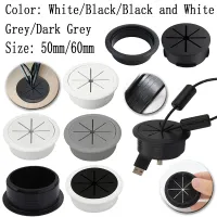 Cable Grommet Desk Cord Hole Cover 50/60mm thumbnail 1