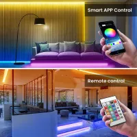 RGB LED Strip Lights with Music Sync thumbnail 3