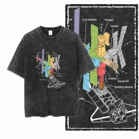 Astronaut Space Graphic Acid Wash Tee thumbnail 3