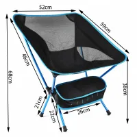 Lightweight Folding Camping Chair thumbnail 2