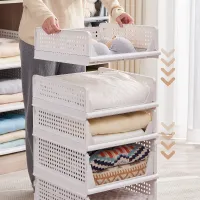 Foldable Closet Organizer Shelf thumbnail 3