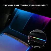 Tesla Model 3/Y RGB LED Console Light Kit thumbnail 3