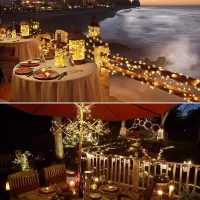 Solar LED Fairy String Lights - 100 LEDs thumbnail 4