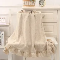 Organic Cotton Muslin Swaddle Blanket thumbnail 3