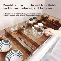 Transparent Kitchen Drawer Dividers thumbnail 4