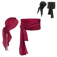 Pirate Cosplay Headscarf & Sash Belt Set thumbnail 4