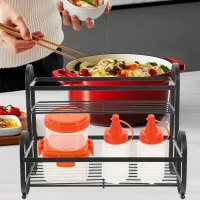 Heavy-Duty Iron Spice Rack Organizer thumbnail 6