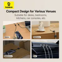 Baseus Magnetic Cable Organizer Holder thumbnail 6